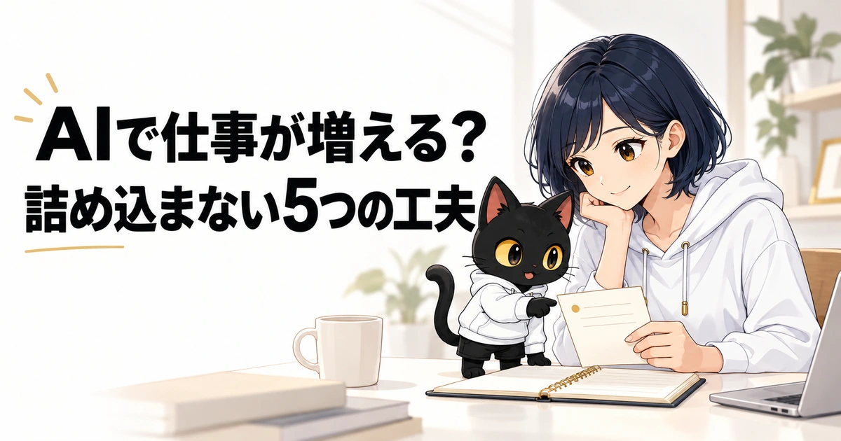 AIの仕事術：仕事の範囲を決める。アキソンとハルカ