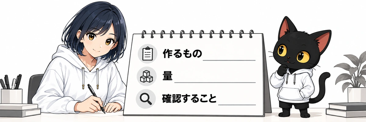 AIの仕事術：依頼文に範囲を書く。アキソンとハルカ